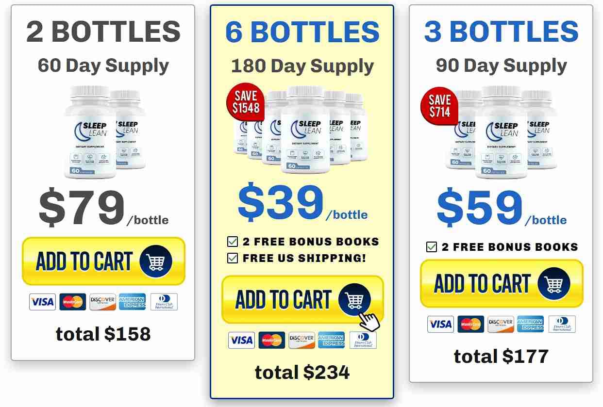 3 Days Sleep Lean  Offer - Sleep Weight Loss Supplement